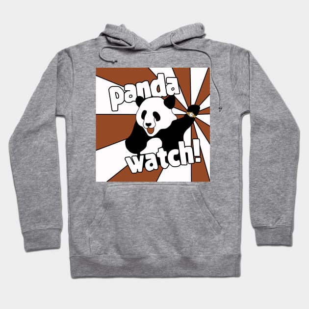 Panda Watch Hoodie by CassiTees